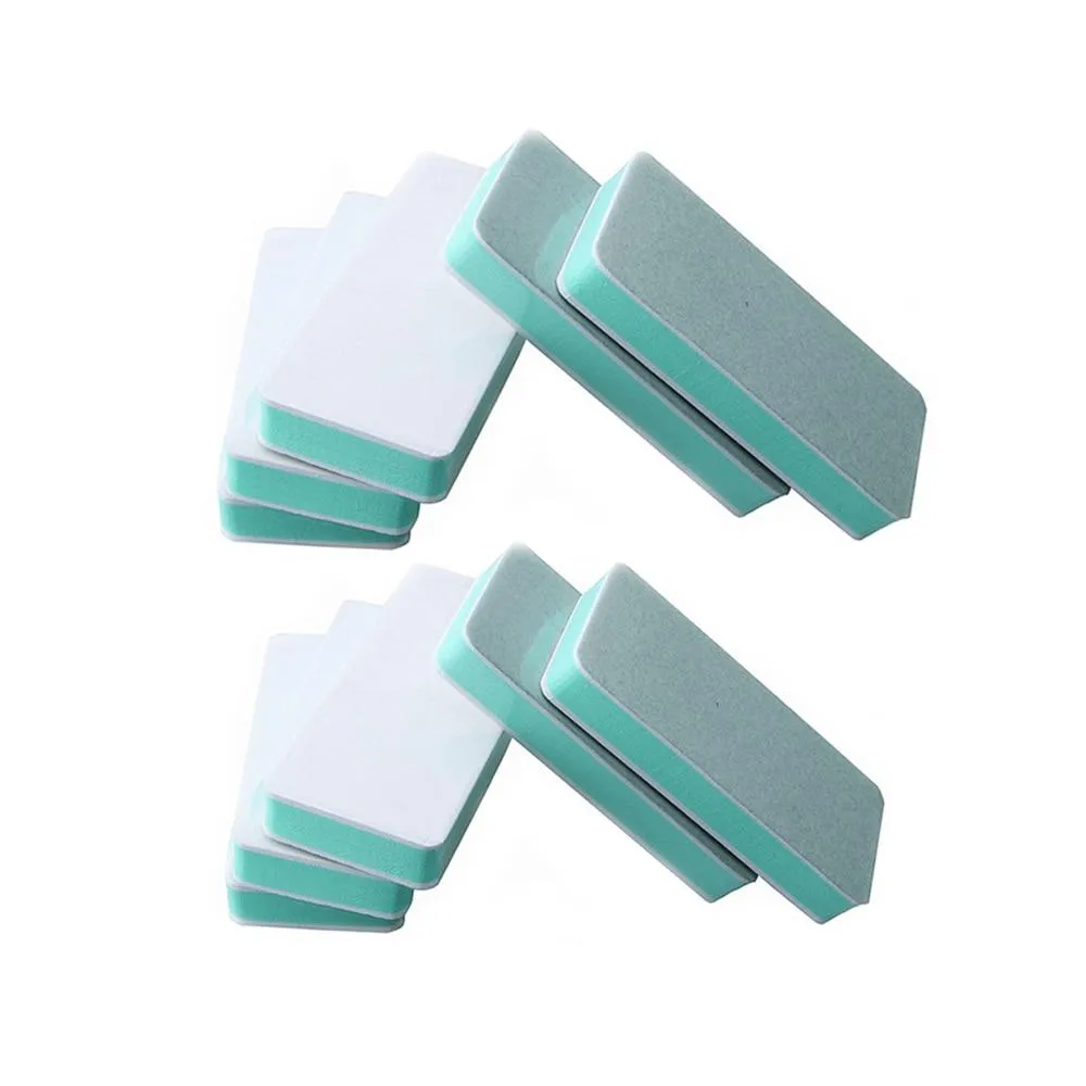 10 Pcs Nail Buffer Nail Art Double-Sided Polishing Block for Manicure Buffer Smooth Shine Tool.