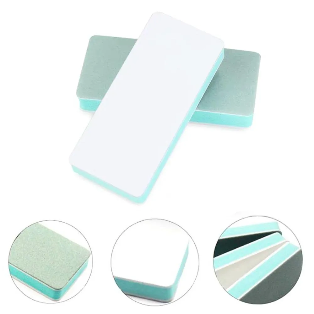 10 Pcs Nail Buffer Nail Art Double-Sided Polishing Block for Manicure Buffer Smooth Shine Tool.