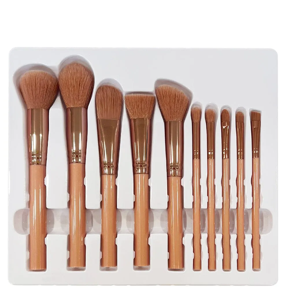 10PC Make Up Brush Set A (1 unit)