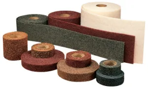 3M™ Scotch-Brite Clean and Finish Roll Pads, Fine, Maroon, 048011-00291