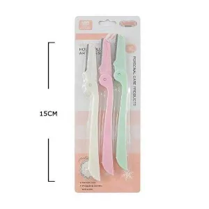 3PC Eyebrow Razor 5018 (12 units)