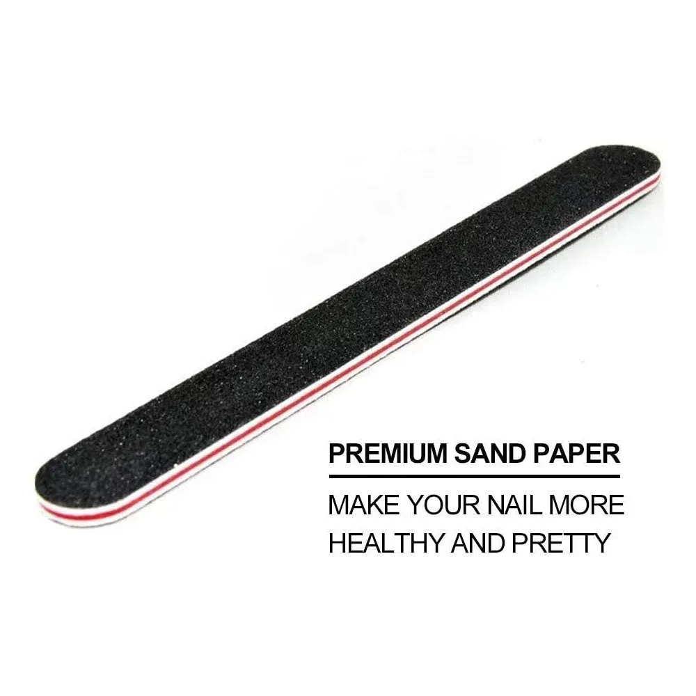 50PCS Nail Files & Buffers 100/180 Grit