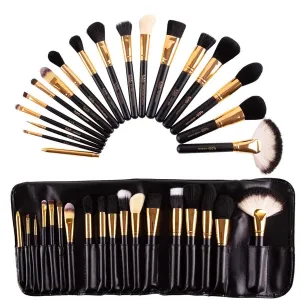 Black  Gold 18PC Brush Set ( 1 unit)