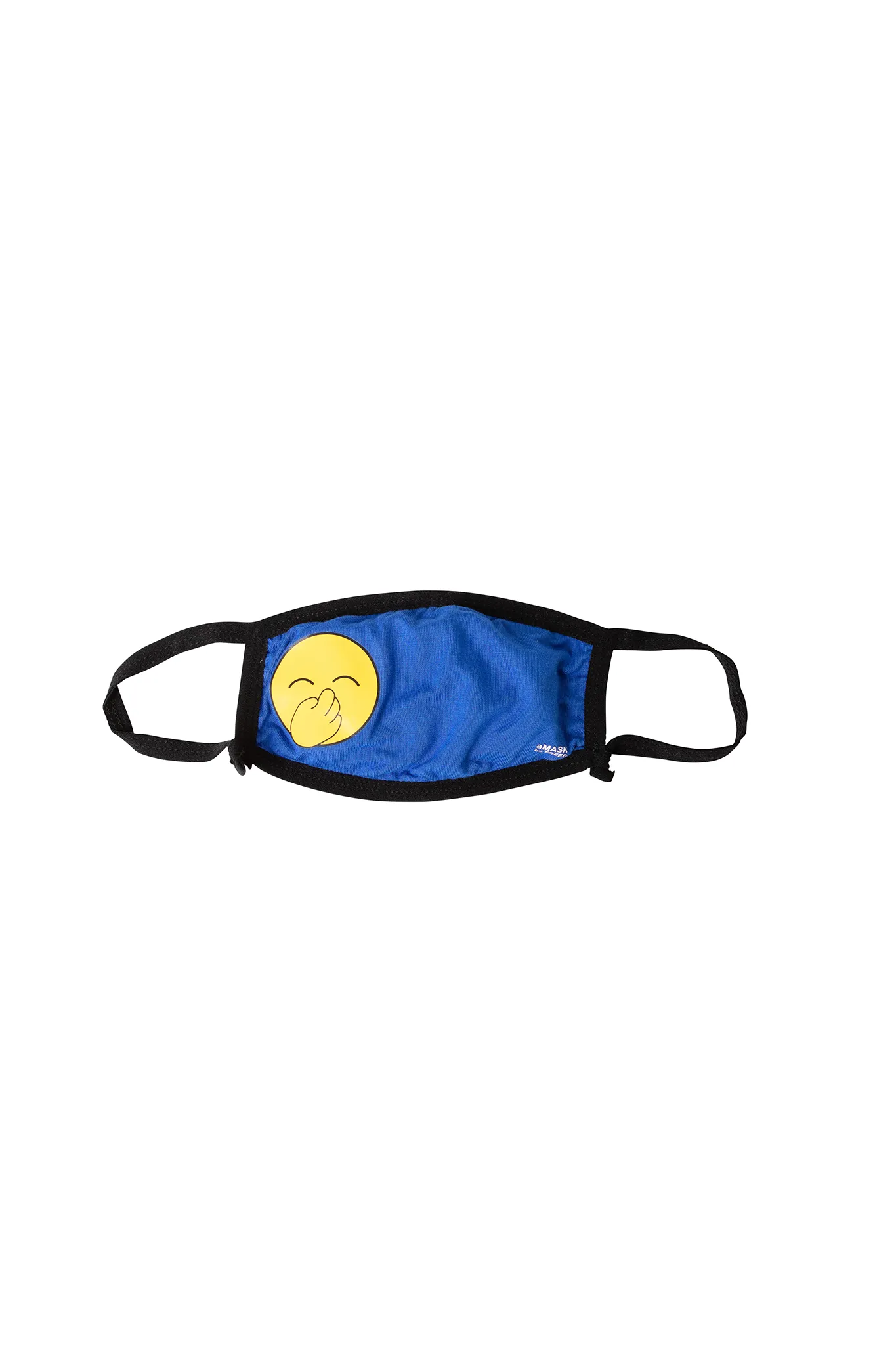 BLUE SNEEZE EMOJI - KID'S FACE MASK