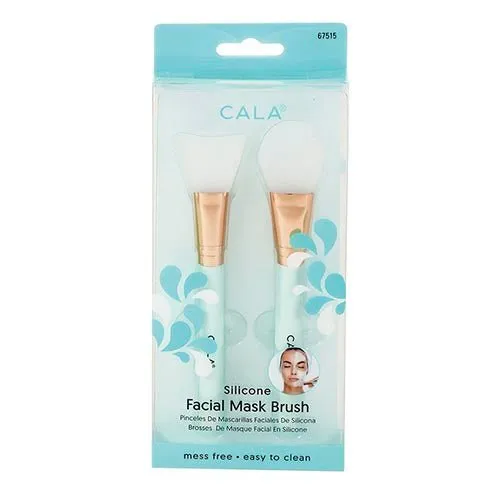 Cala Silicone Facial Mask Brush 2pcs