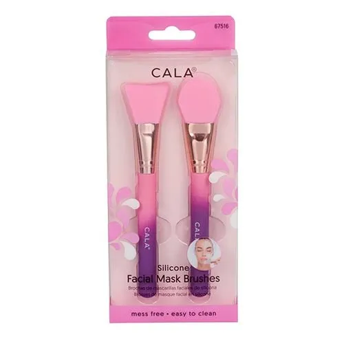 Cala Silicone Facial Mask Brush 2pcs