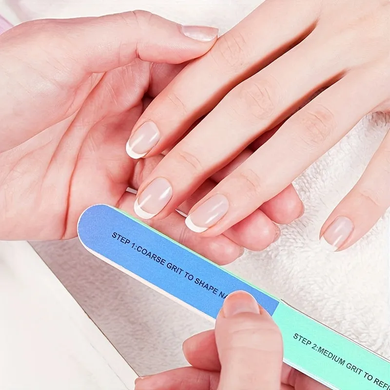 Colorful Nail Buffer for Professional Nail Art Manicure