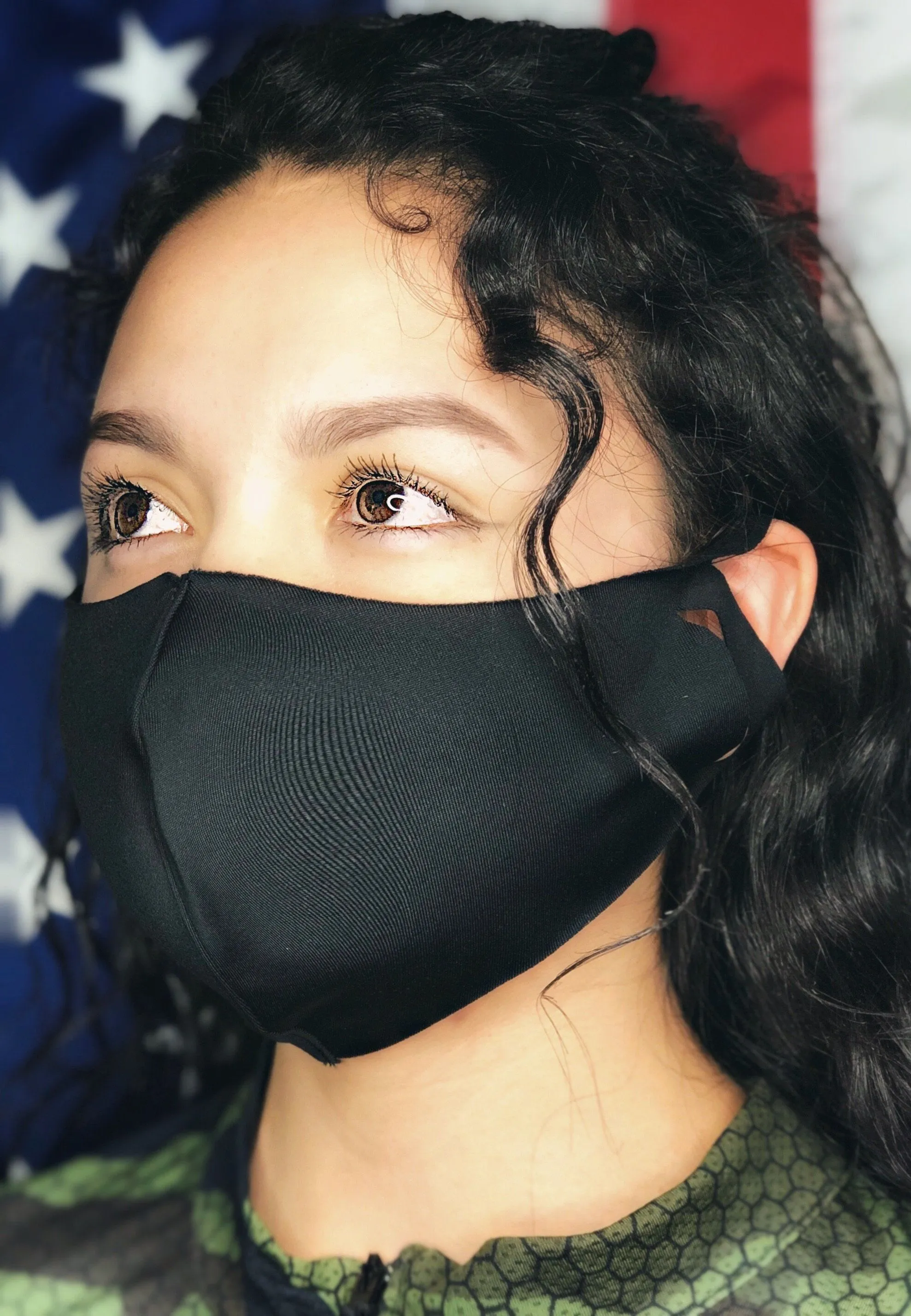 Contoured Protective Mask- Black