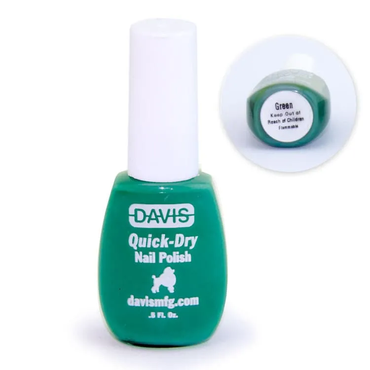 Davis Nail Polish - Green