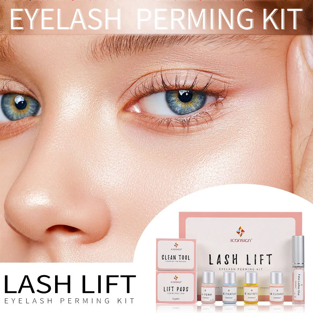 Dropshipping ICONSIGN Lash Lift Kit Lash Lifiting Eyelash Perming Kit Lash Curling Enhancer Eyes Makeup Can Do Your Logo