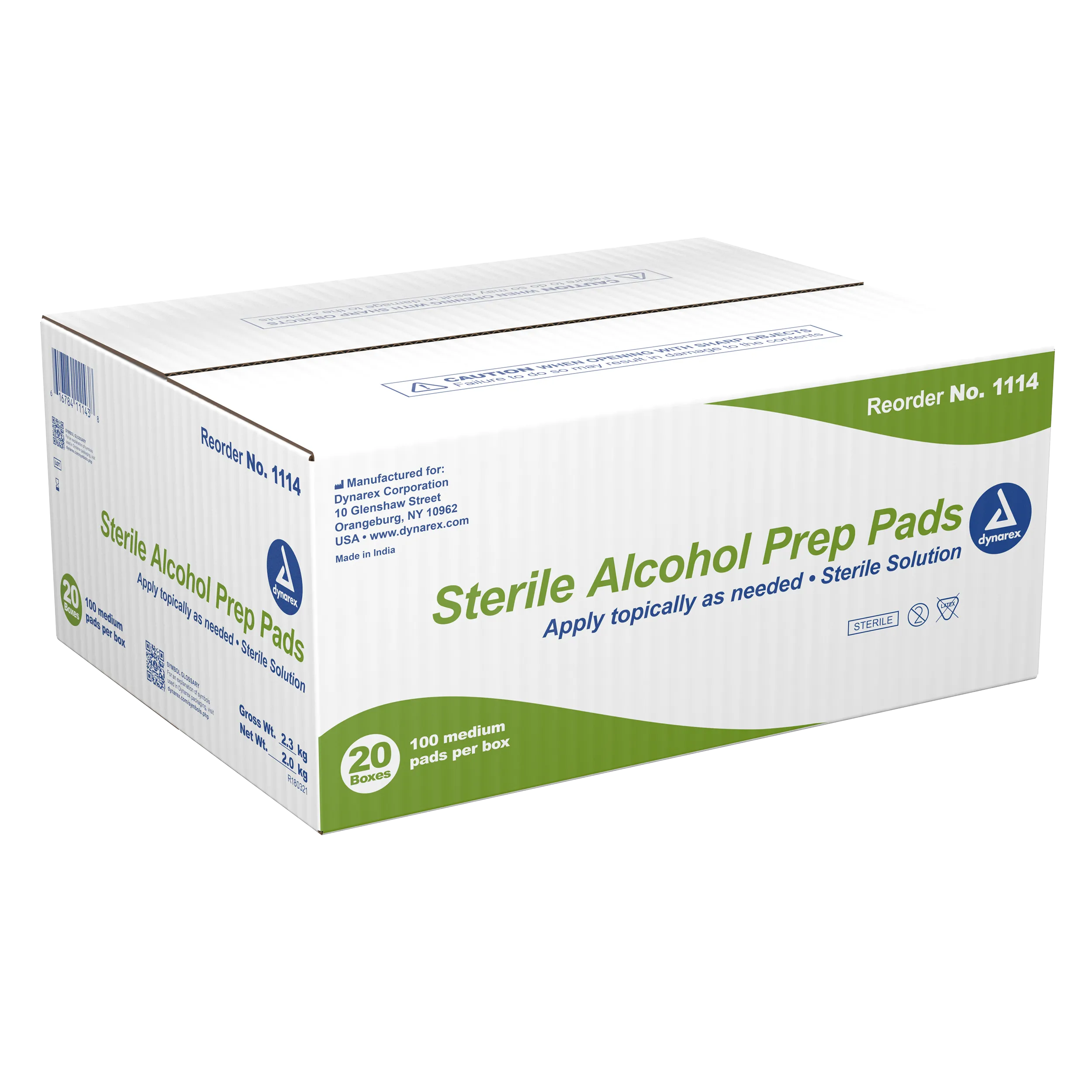 Dynarex -Sterile Alcohol Prep Pad