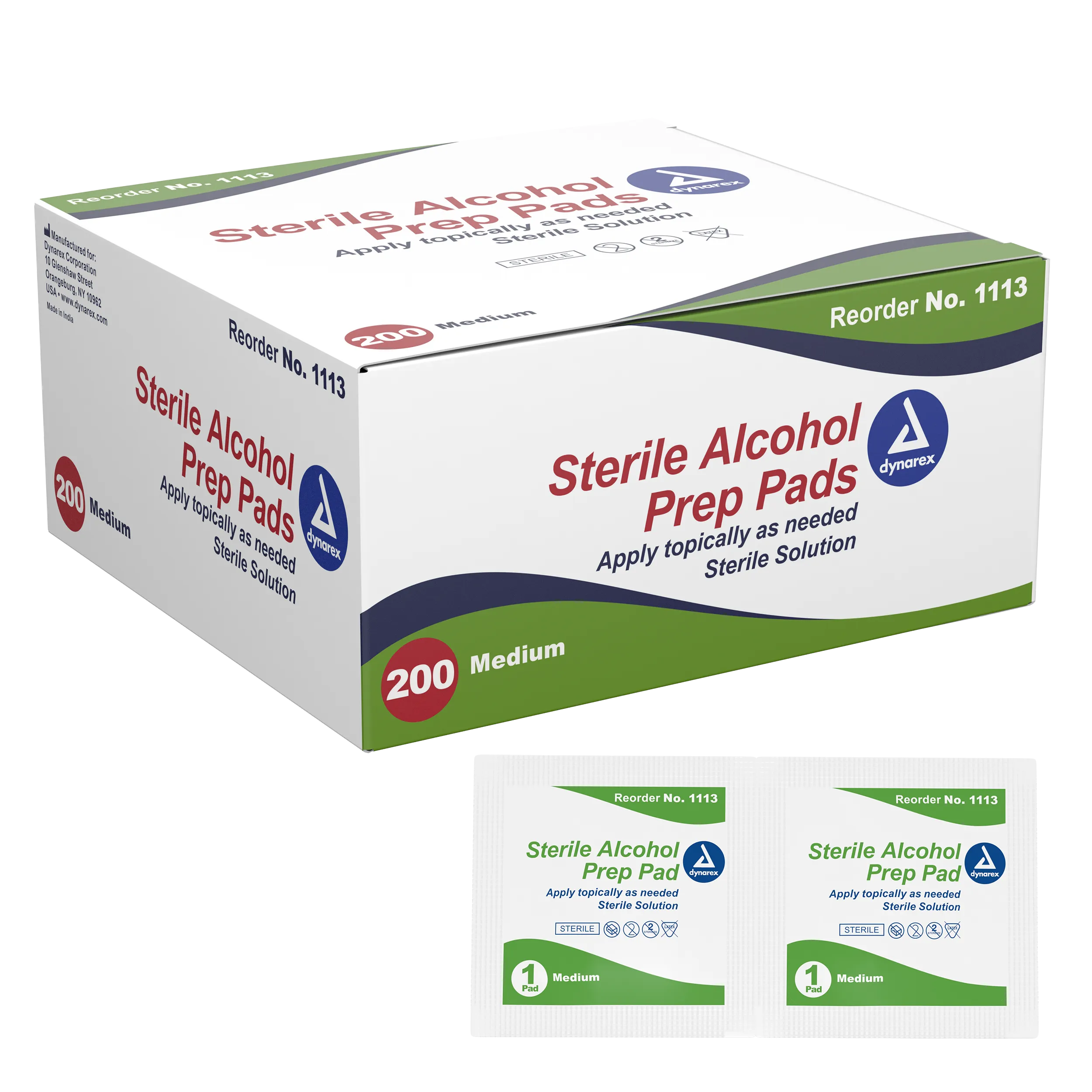 Dynarex -Sterile Alcohol Prep Pad