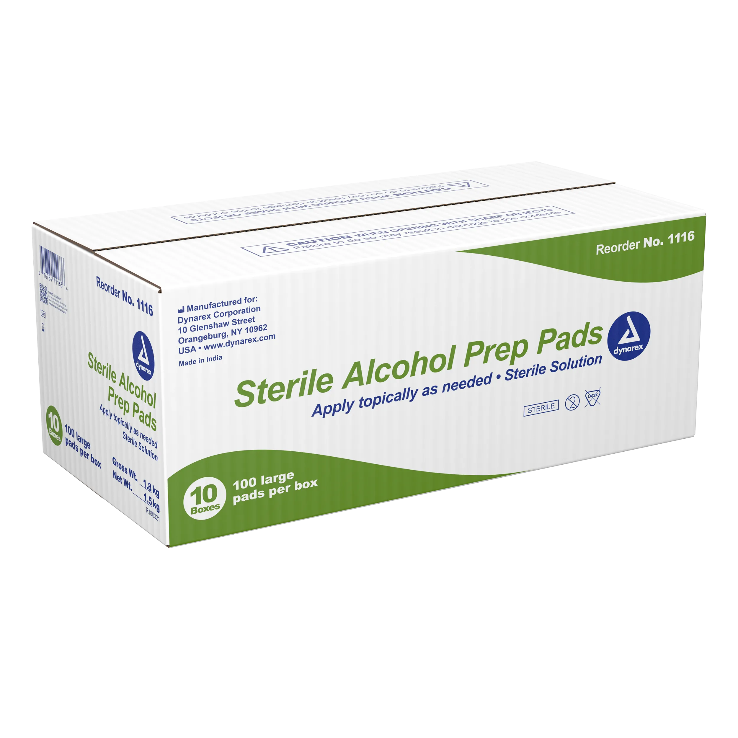 Dynarex -Sterile Alcohol Prep Pad