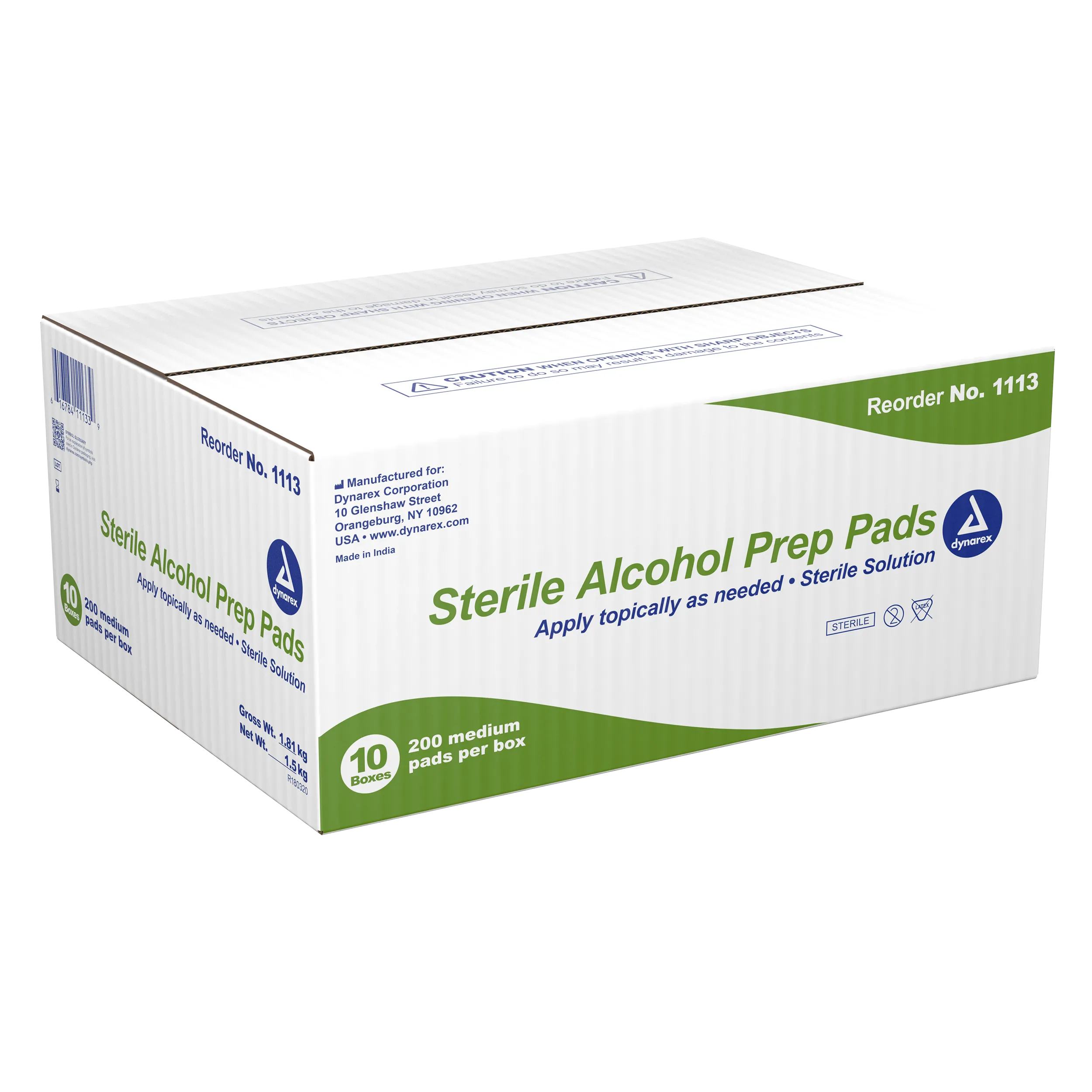 Dynarex -Sterile Alcohol Prep Pad