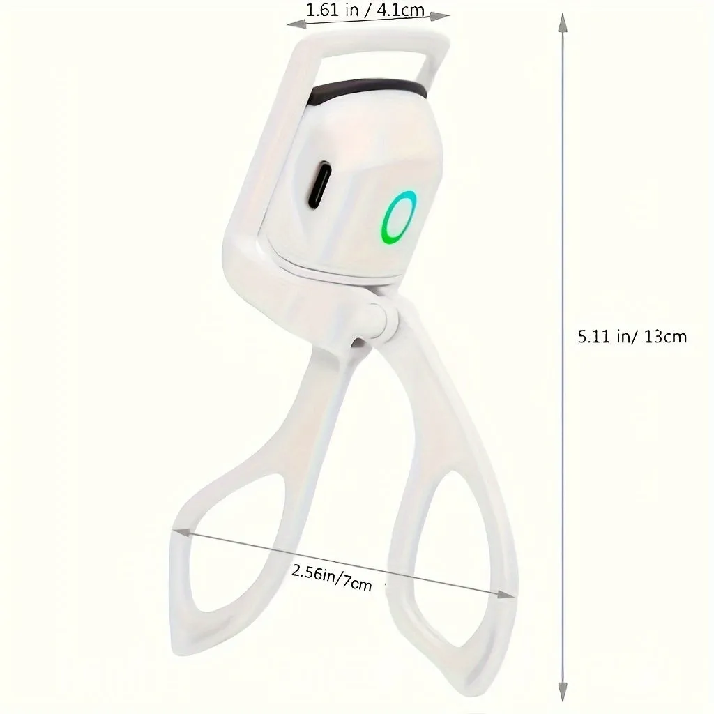 Electric Eyelash Curler with SelfCharging  Perfectly Curled Lashes