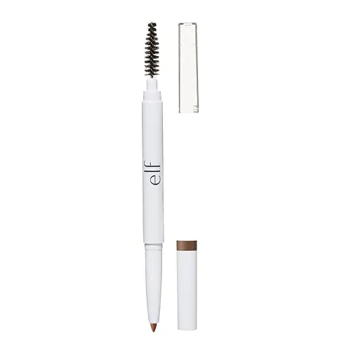 e.l.f, Instant Lift Brow Pencil, Dual-Sided, Precise, Fine Tip, Shapes, Defines, Fills Brows, Contours, Combs, Tames, Taupe, 0.006 Oz