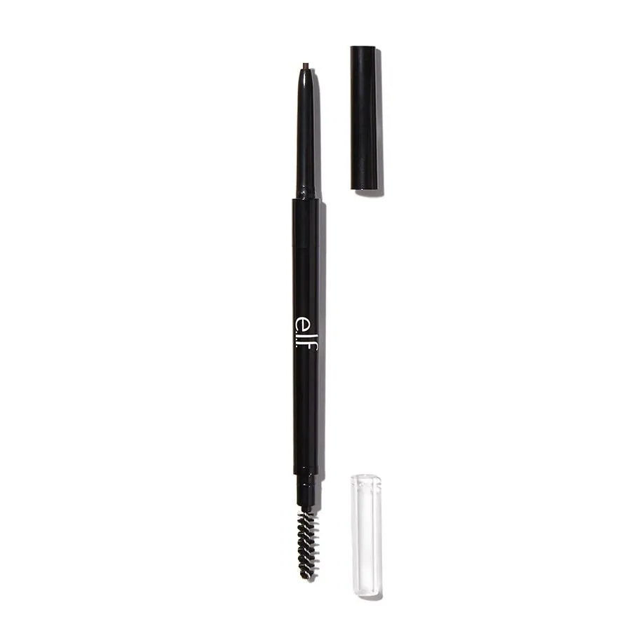 e.l.f. Ultra Precise Brow Pencil, Creamy, Micro-Slim, Precise, Defines, Creates Full, Natural-Looking Brows, Tames and Combs Brow Hair, 0.002 Oz, Brunette, 1 Count