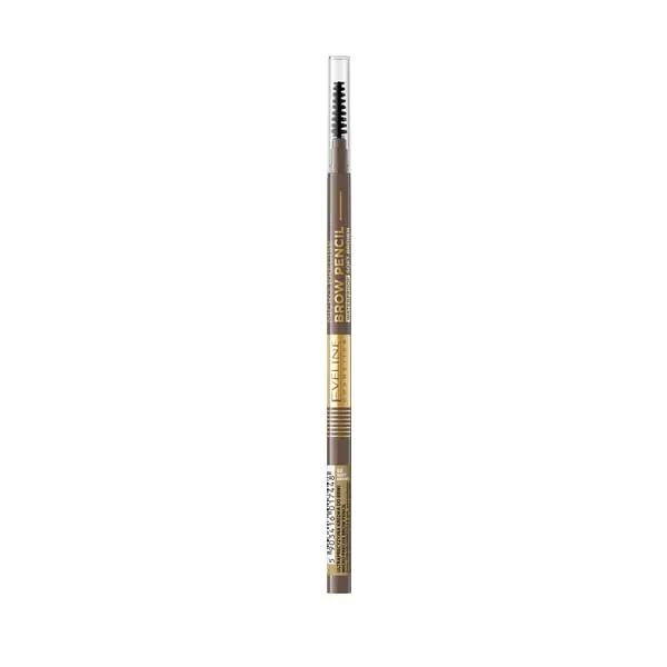 Eveline Cosmetics Micro Precision Brow Pencil - 02 Soft Brown