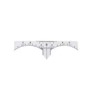 Eyebrow Measuring Ruler - Sticker 25 pcs