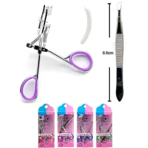 Eyelash Curler  & Tweezer Set (12 units)