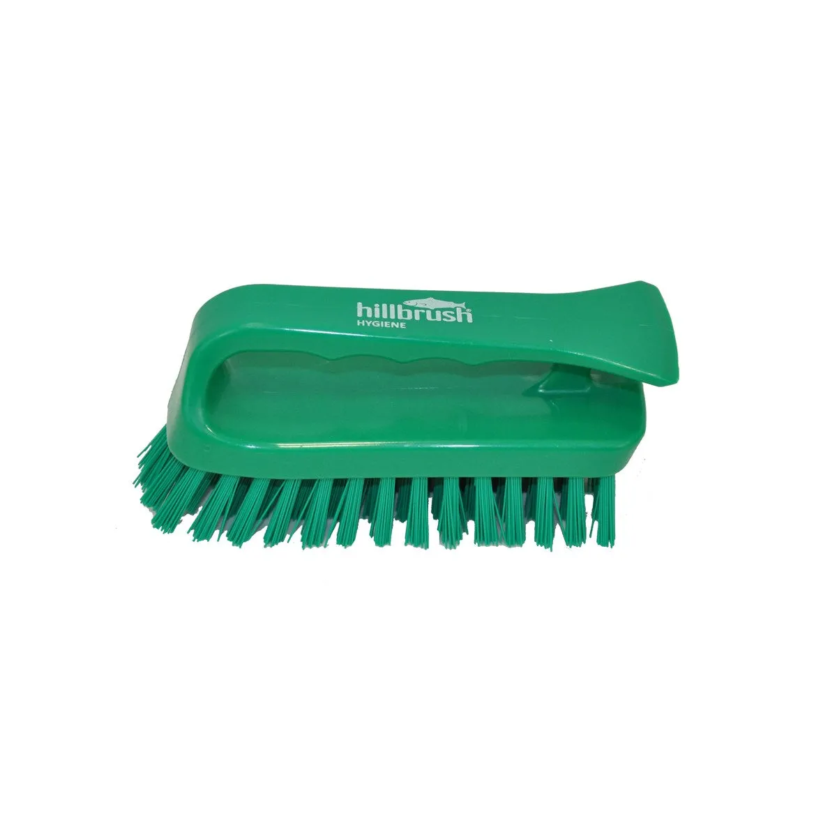 Hillbrush Salmon Hygiene Grippy Scrub Stiff 152mm - ST8