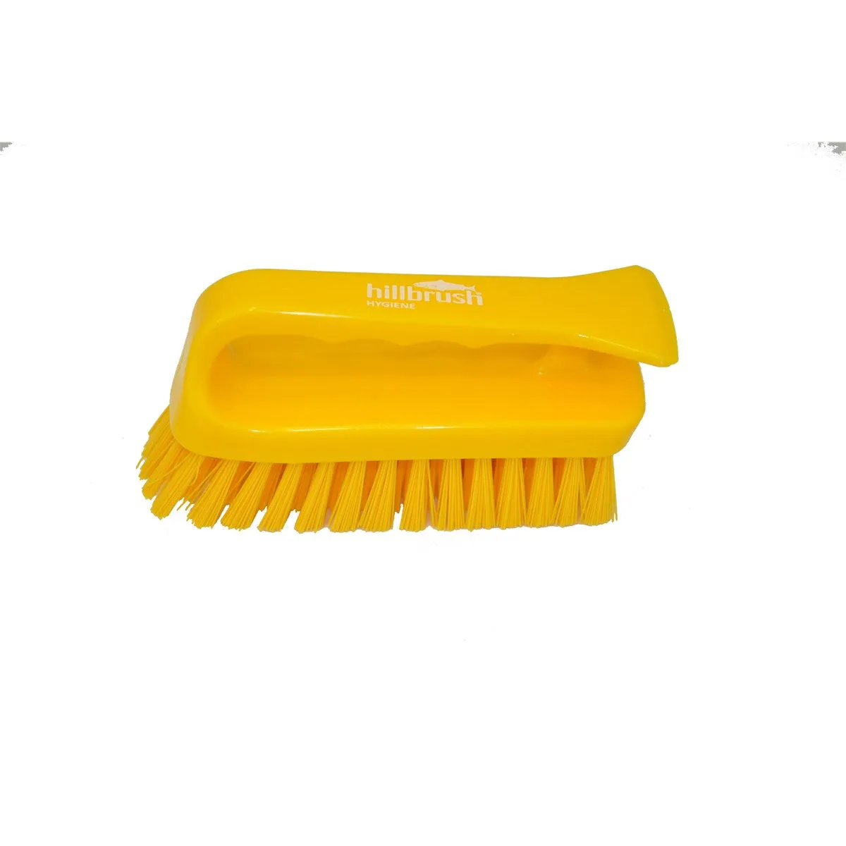 Hillbrush Salmon Hygiene Grippy Scrub Stiff 152mm - ST8