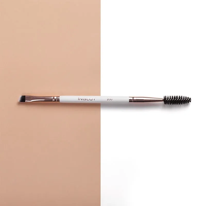 Inglot Playinn Duo Brow & Wing Makeup Brush 200