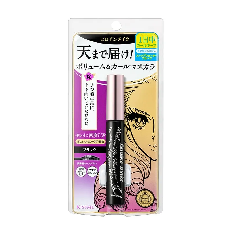 Kiss Me Heroine Make Mascara Super Waterproof #01 Black 6g