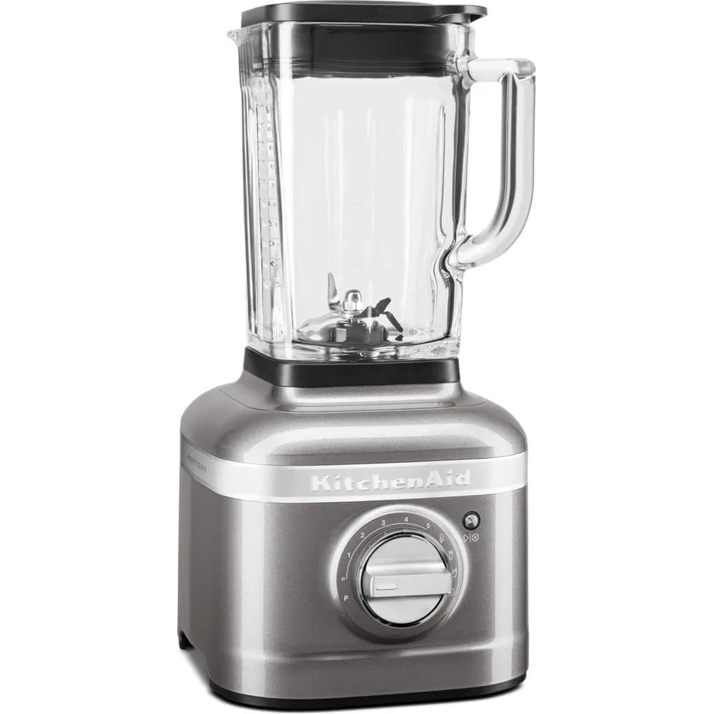 KitchenAid Blender K400 with Glass Jar Medallion Silver