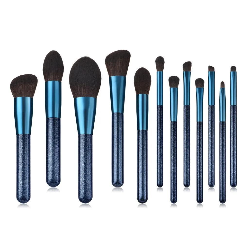 Makeup Brushes 12Pcs Foundation Powder Concealers Eye Shadows Makeup Brush Sets