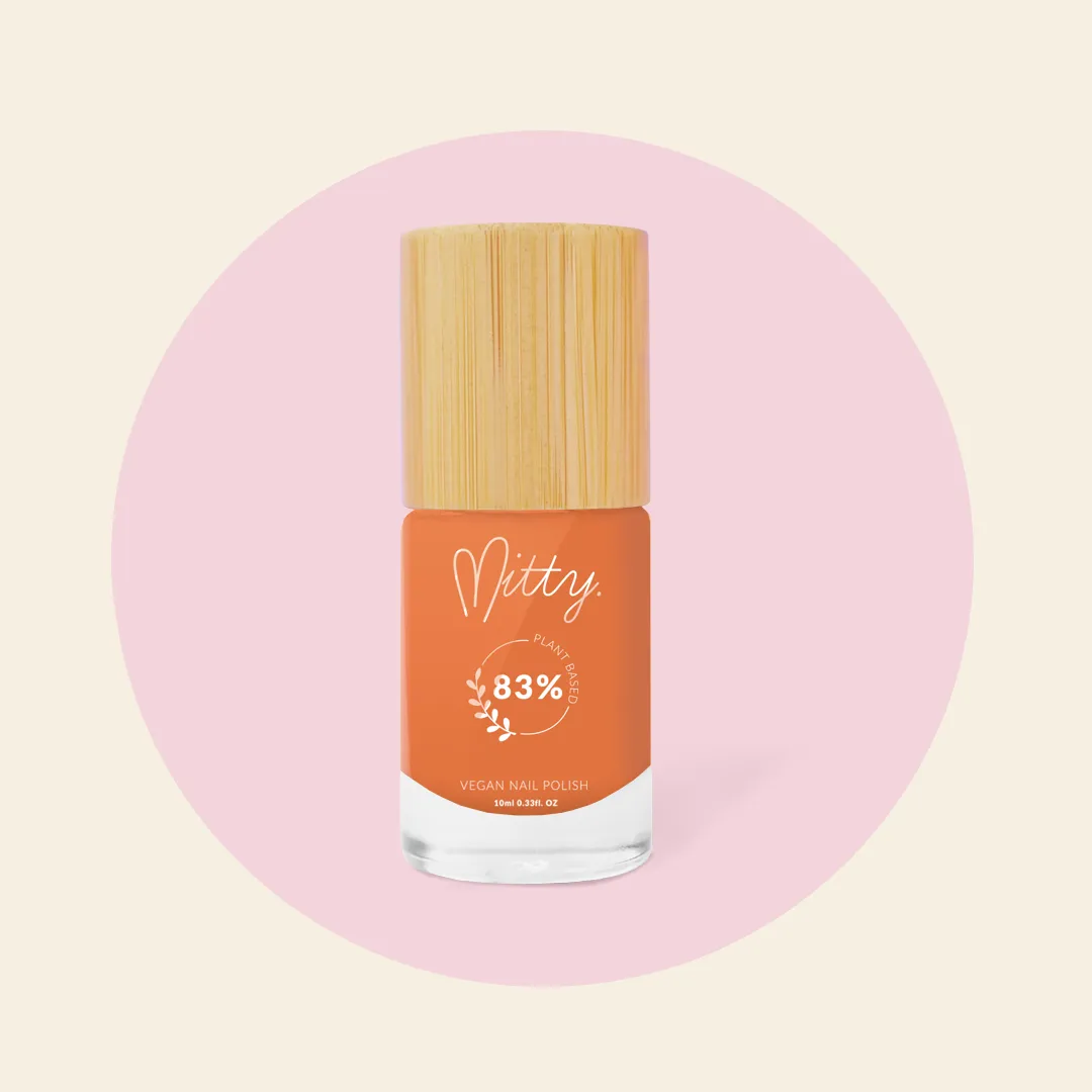 Mitty 83% Plant Based Polish - Hot Rod