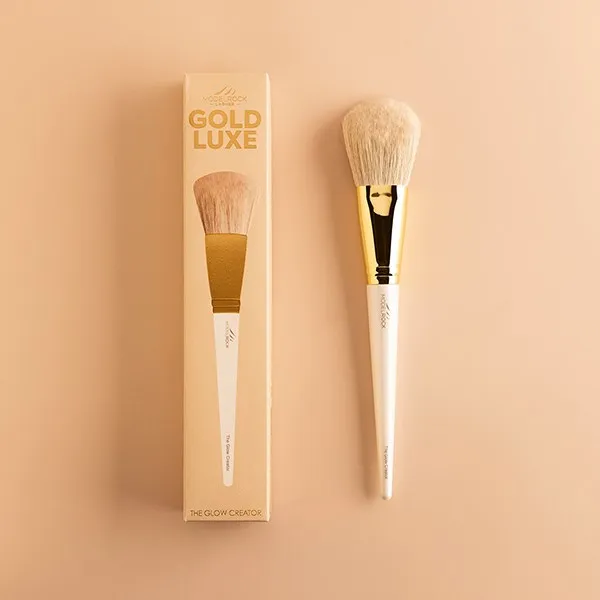 Modelrock Gold Luxe Makeup Brush - The Glow Creator