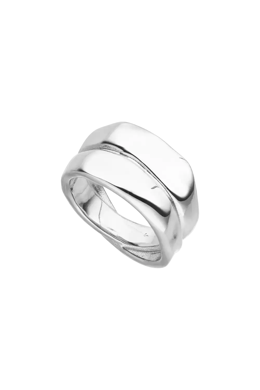 Molten Ring Silver