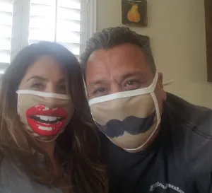 Moustache Cloth Face Mask