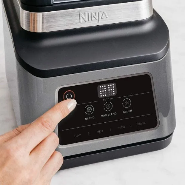 Ninja BN750UK 2-in-1 Blender with Auto-iQ, Black/Sliver