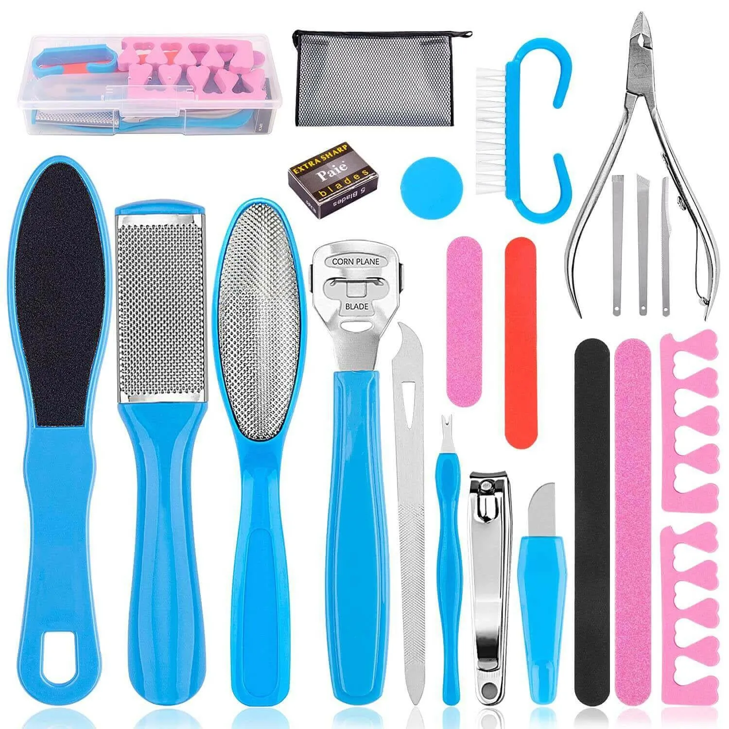 Pedicure Kit,Professional Pedicure Tools with Storage Bag