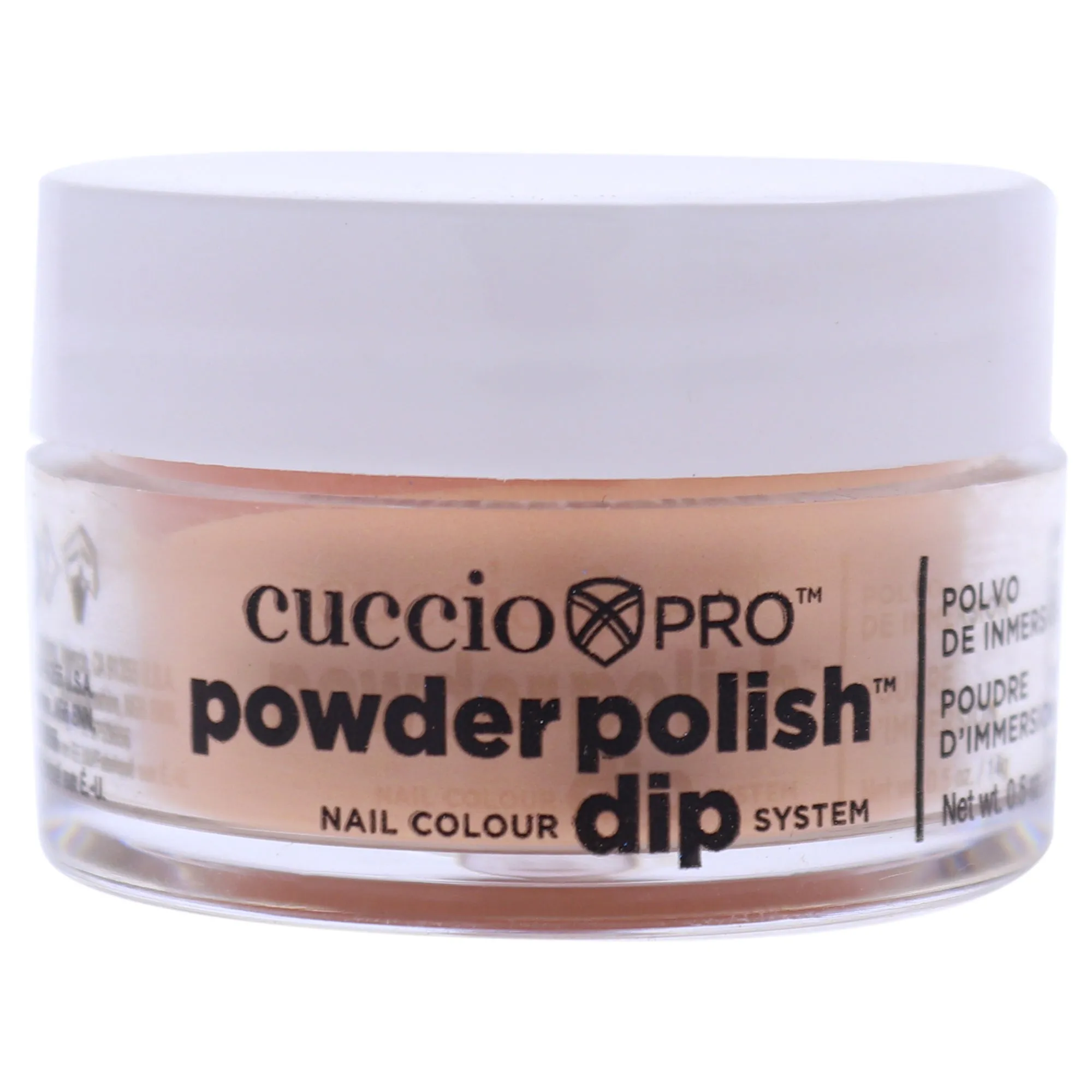 Pro Powder Polish Nail Colour Dip System - Bright Orange by Cuccio for Women - 0.5 oz Nail Powder