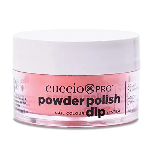 Pro Powder Polish Nail Colour Dip System - Bright Orange by Cuccio for Women - 0.5 oz Nail Powder