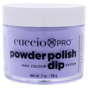 Pro Powder Polish Nail Colour Dip System - Grape Crush Deep Purple by Cuccio for Women - 1.6 oz Nail Powder