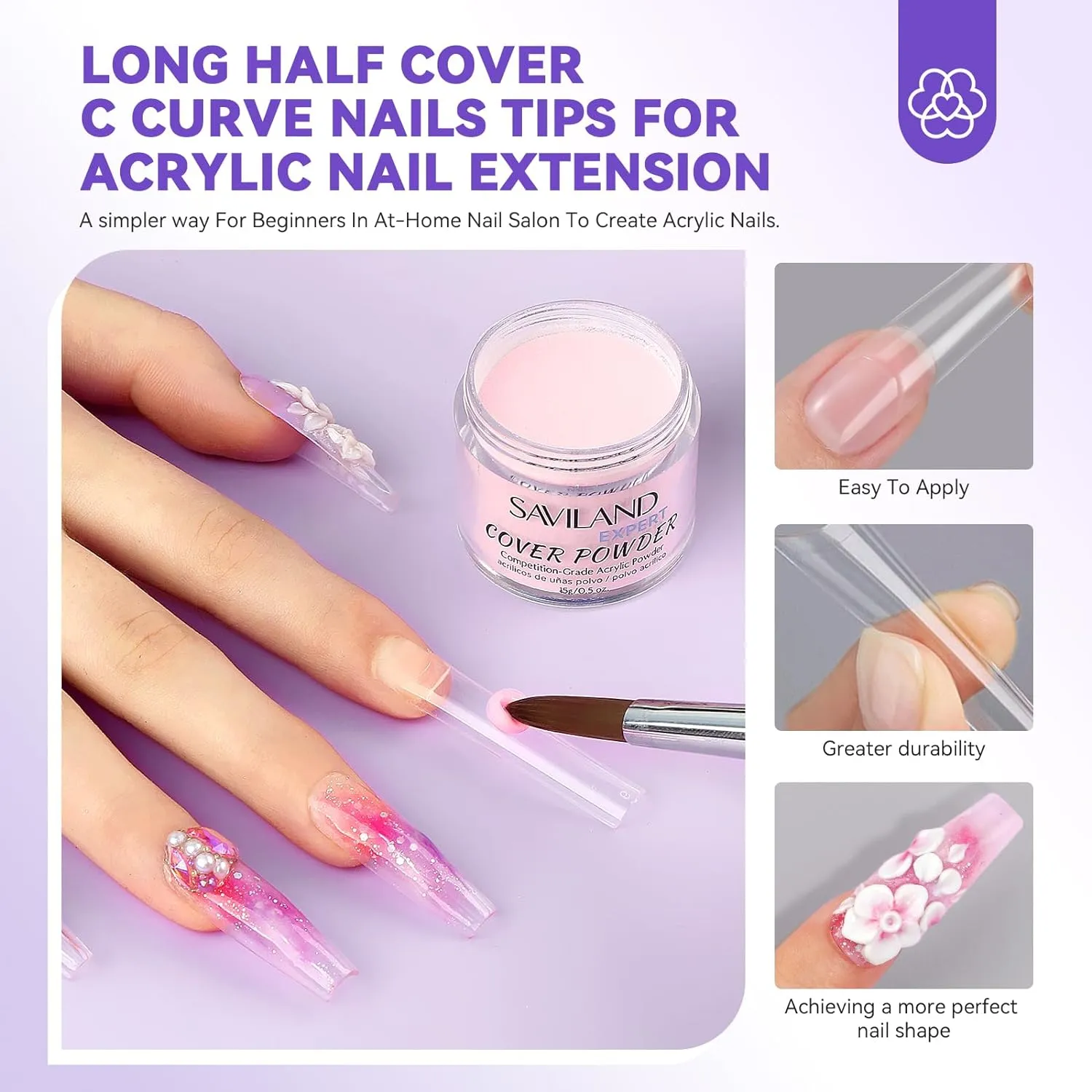 Professional Acrylic Nail Kit for Beginners