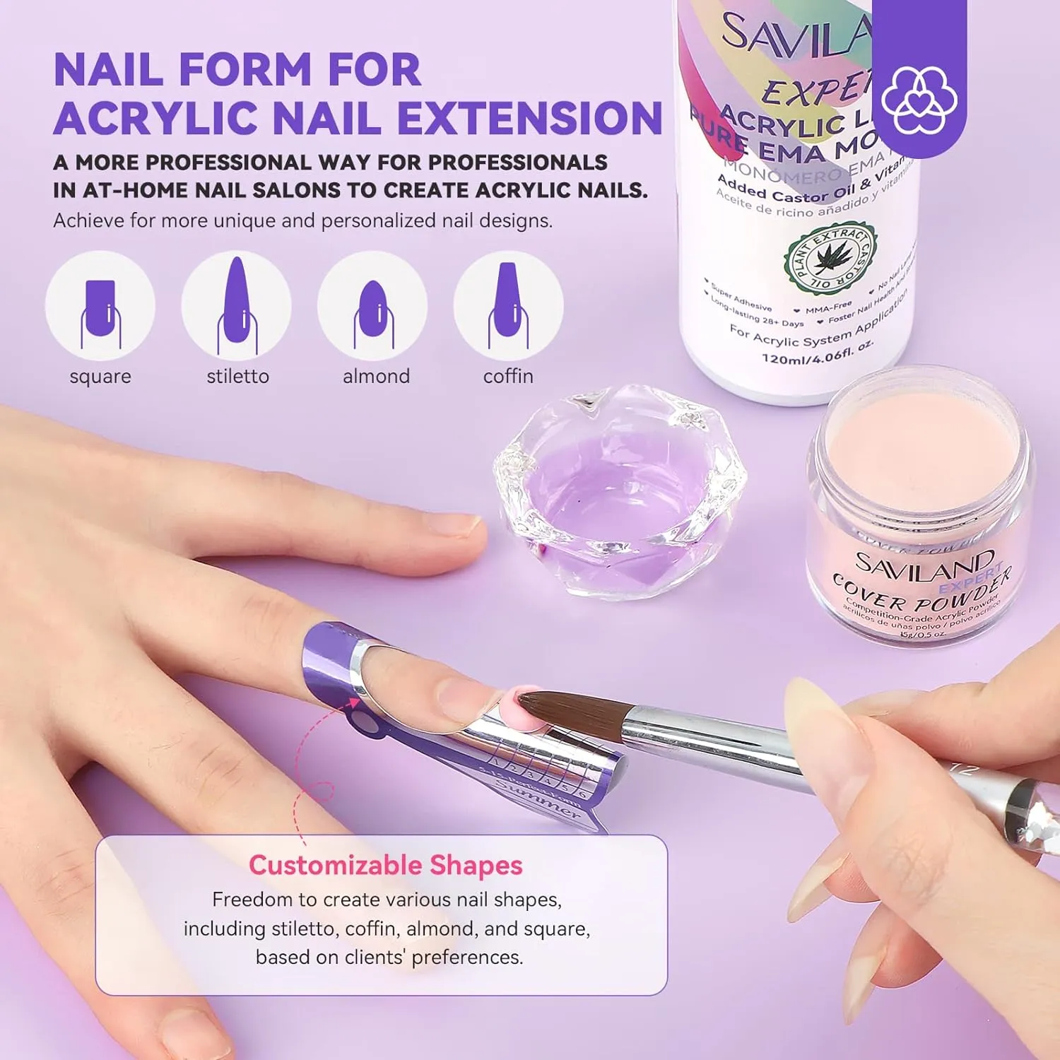 Professional Acrylic Nail Kit for Beginners